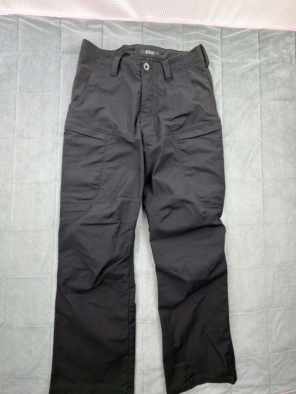 5.11 Tactical Apex Pants Size 32x30 Black Cargo Stretch Canvas